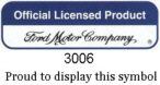 Proud to be Ford-licensed !